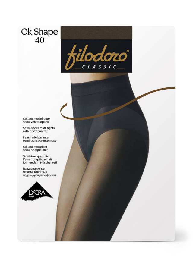 Колготки FILODORO Ok Shape 40 (Playa) фото 3