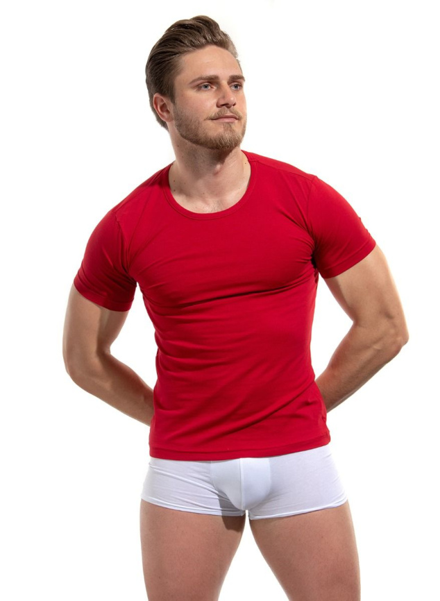 Мужская футболка JOLIDON Basic (Red) фото 1
