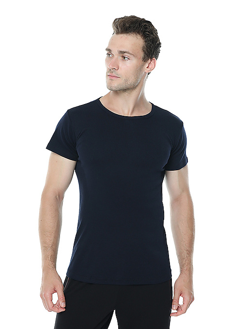 Мужская футболка OZTAS (Темно-Синий) фото 1