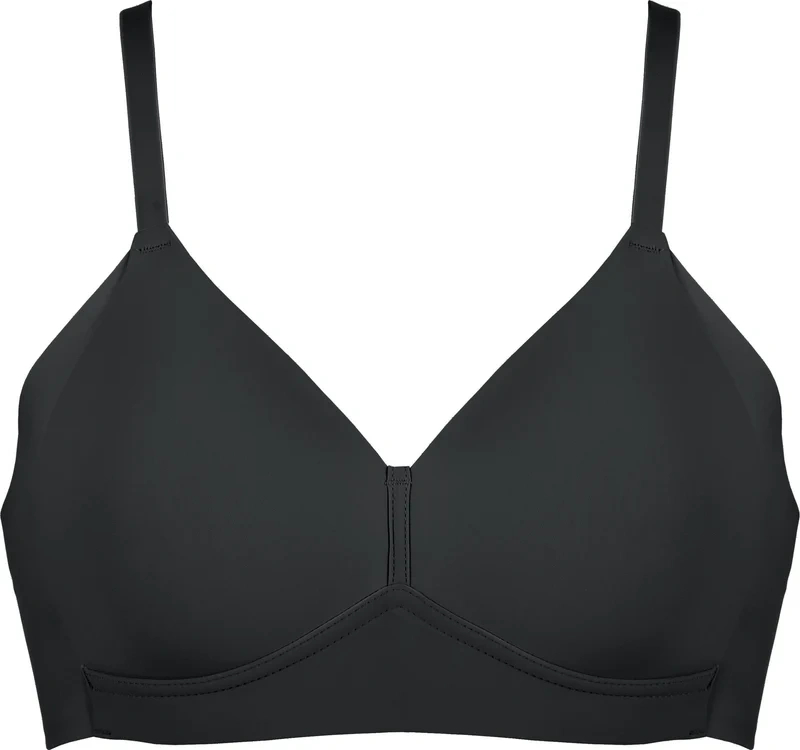 Бюстгальтер с плотной чашкой NATURANA Sidesmoother (Черный) фото 4