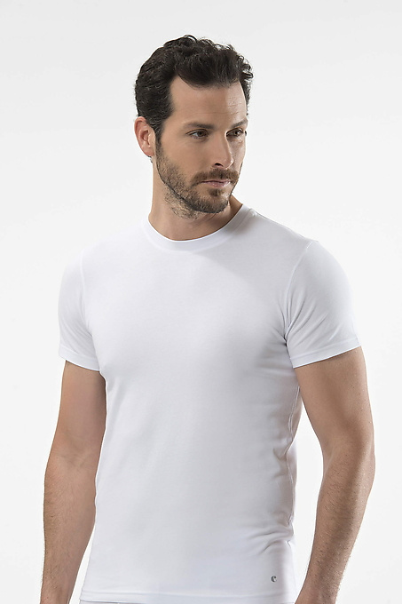 Мужская футболка CACHAREL (Белый) фото 1