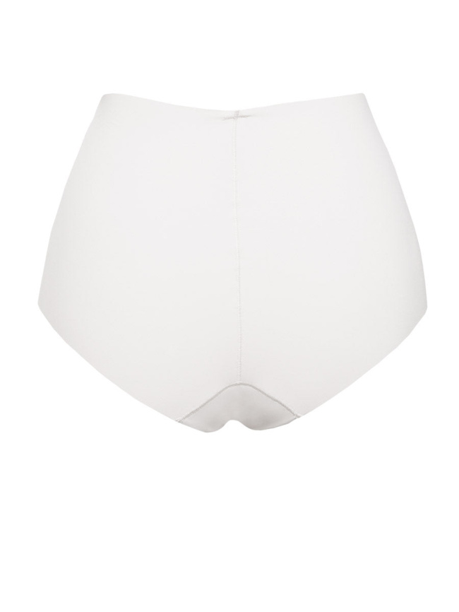 Женские трусы-слипы высокие корректирующие SIELEI ComfortF (Bianco) фото 2