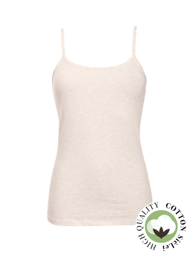 Женская майка SIELEI Naturalcotton (Ecru melange) фото 4