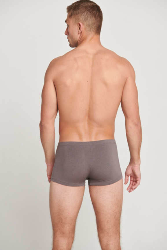 Набор мужских трусов-боксеров JOCKEY Cotton+ (3шт) (Серый-синий) фото 3