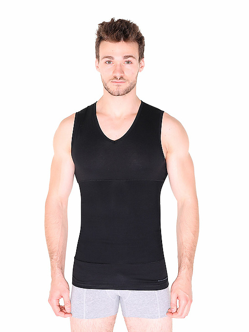 Мужская майка корректирующая BLACKSPADE Body Control (Черный) фото 1