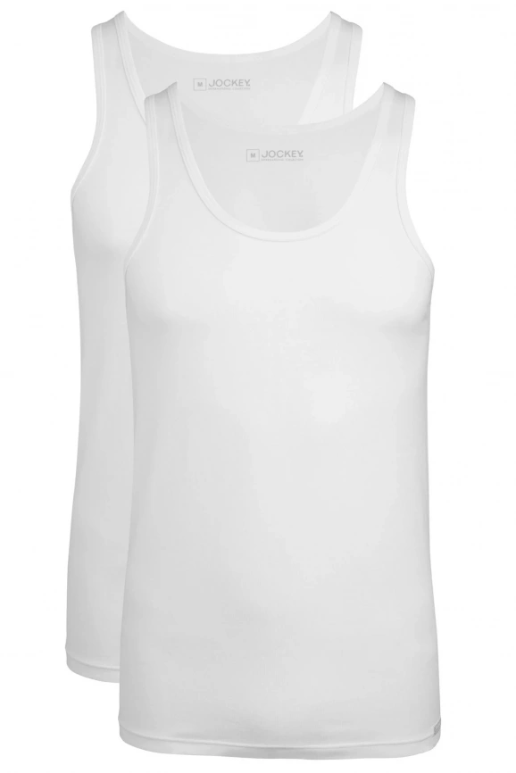 Мужская майка JOCKEY Cotton+ (Белый) фото 1