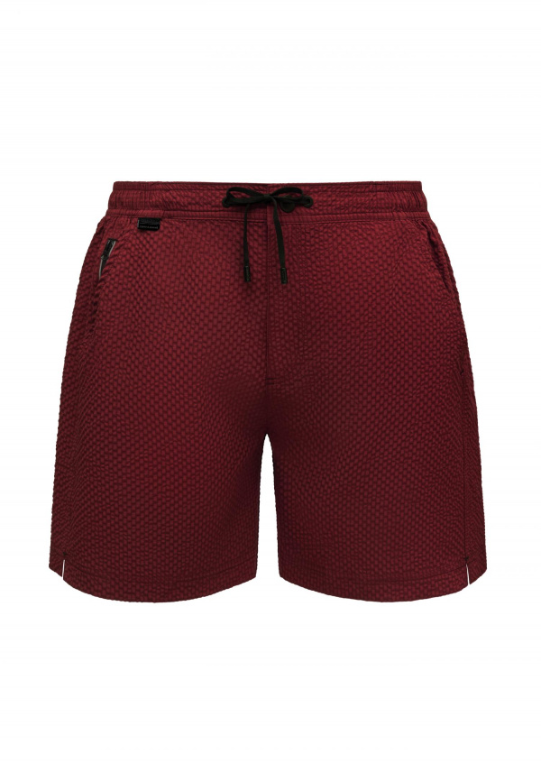 Мужские пляжные шорты MARC AND ANDRE City shorts (Красный) фото 5