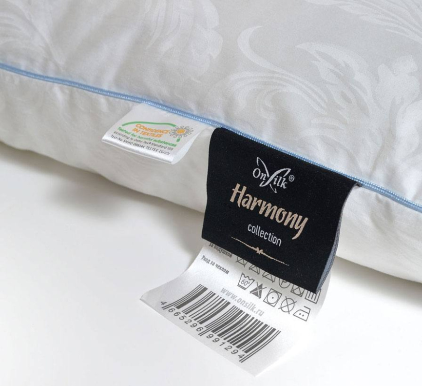 Подушка средней жесткости ONSILK Harmony L фото 2