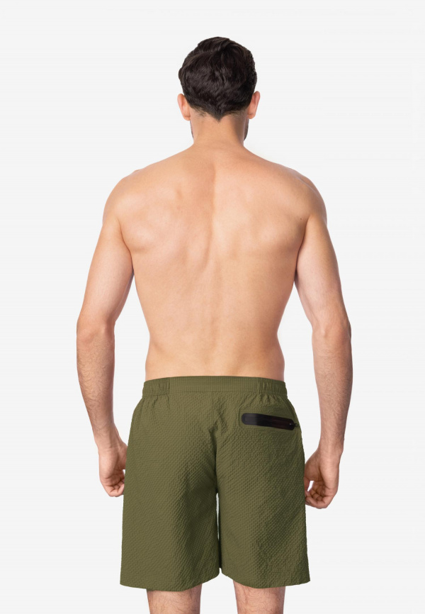 Мужские пляжные шорты MARC AND ANDRE City shorts (Хакки) фото 2