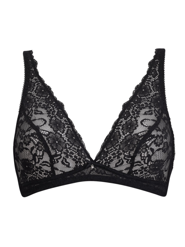 Бюстгальтер-бралетт с мягкой чашкой SIELEI Allure (Nero) фото 4
