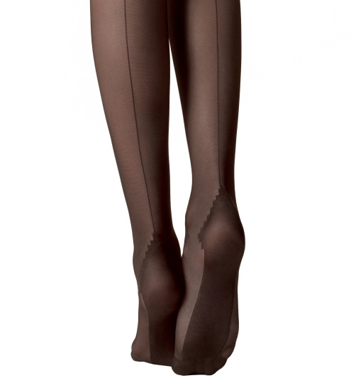 Чулки LE BOURGET Creation Couture Arriere 20 (Noir) фото 3
