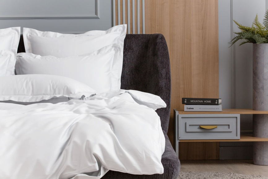 Постельное белье из сатина GERMAN GRASS Alpine White Allure Grass (Снежно-белый) фото 2