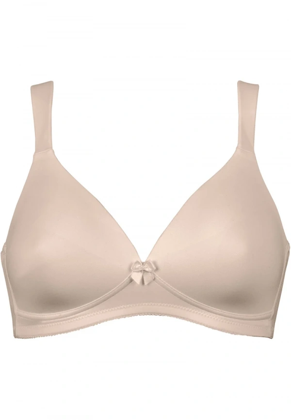 Бюстгальтер с плотной чашкой NATURANA Soft Cup (Бежевый) фото 4