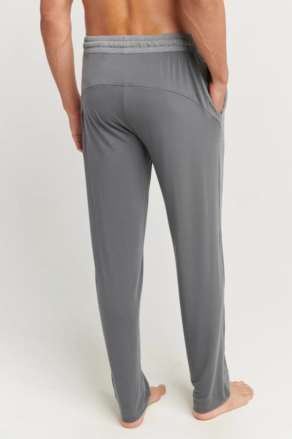 Домашние мужские брюки JOCKEY Balance Knit Pant (Серый) фото 3