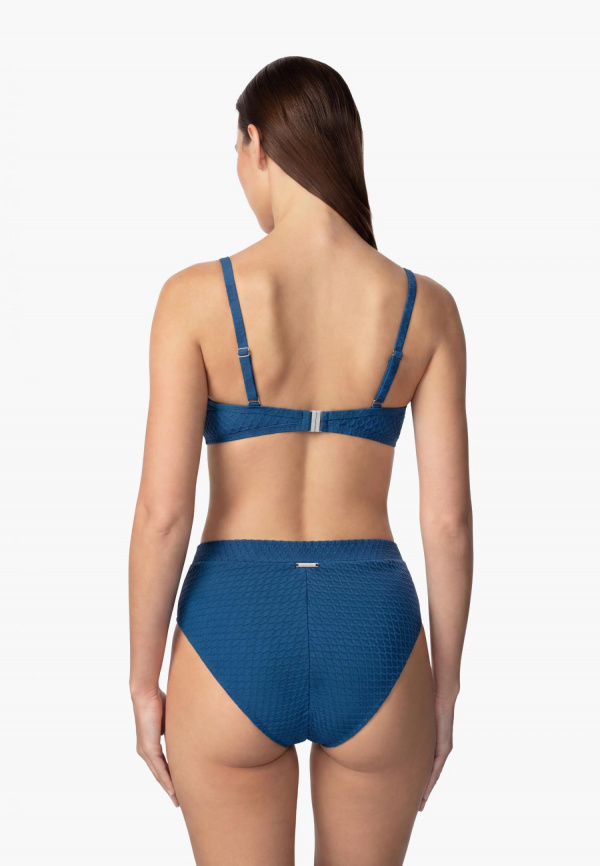 Женские плавки-бразилиана высокие MARC AND ANDRE Subtle Strength (Петроль) фото 2
