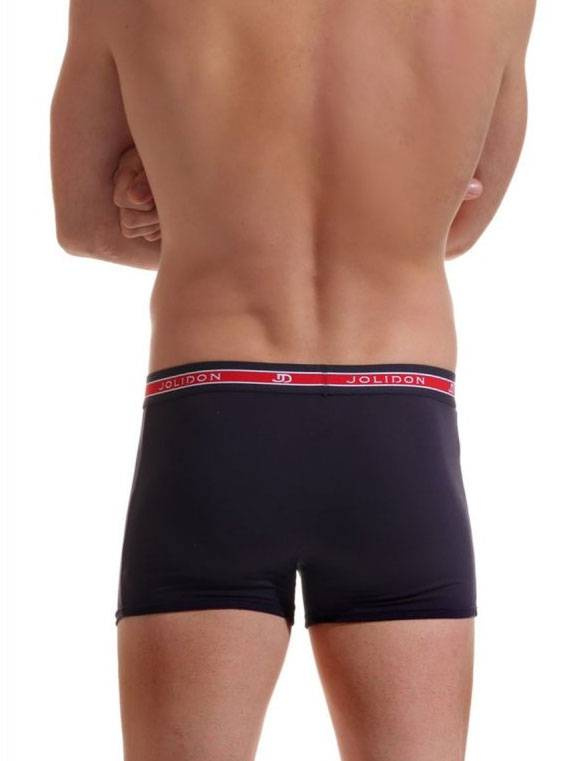 Мужские трусы-боксеры JOLIDON Basic (Dark Blue) фото 2