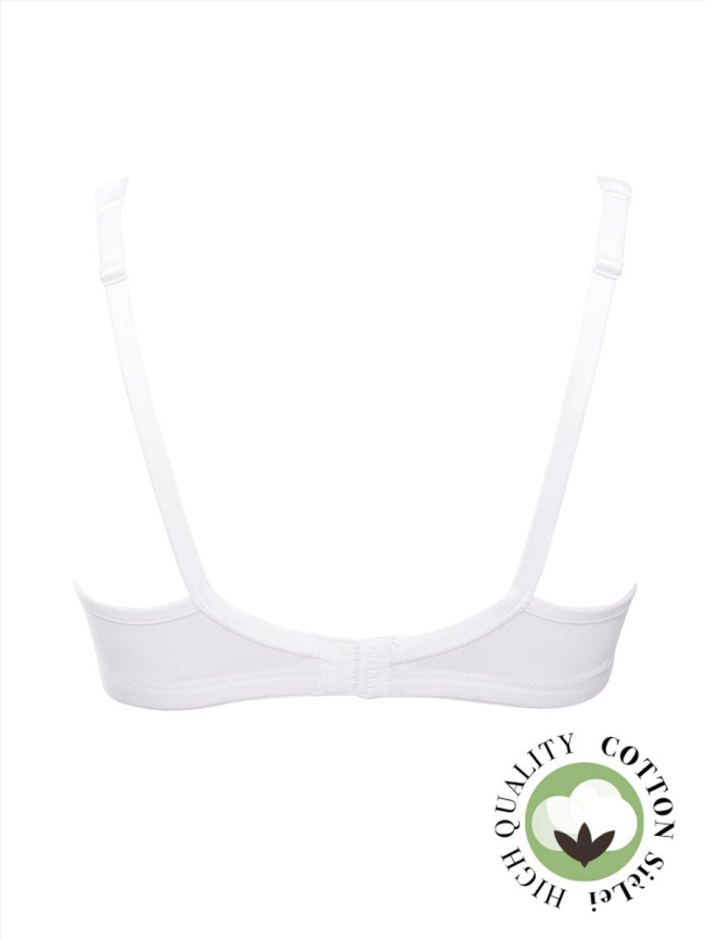 Бюстгальтер с мягкой чашкой SIELEI Naturalcotton (Bianco) фото 5