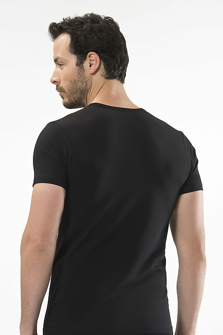 Мужская футболка CACHAREL (Черный) фото 2