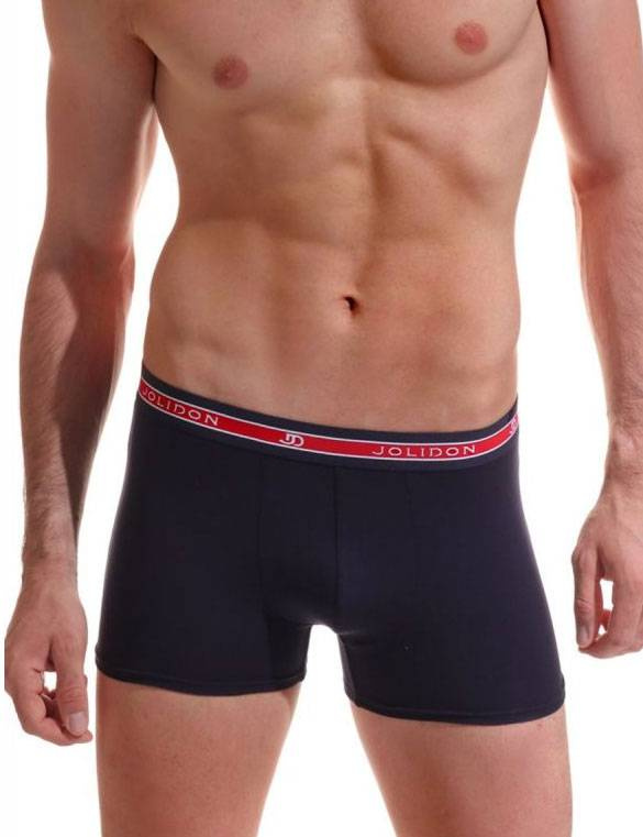 Мужские трусы-боксеры JOLIDON Basic (Dark Blue) фото 1