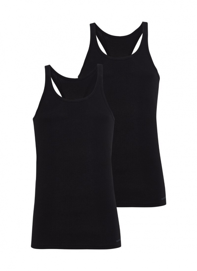 Набор мужских маек BLACKSPADE Tender Cotton (2шт) (Черный) фото 1