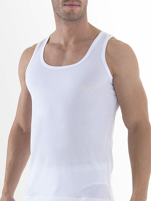 Мужская майка BLACKSPADE Aura Ultimate Stretch Cotton (Белый) фото 1