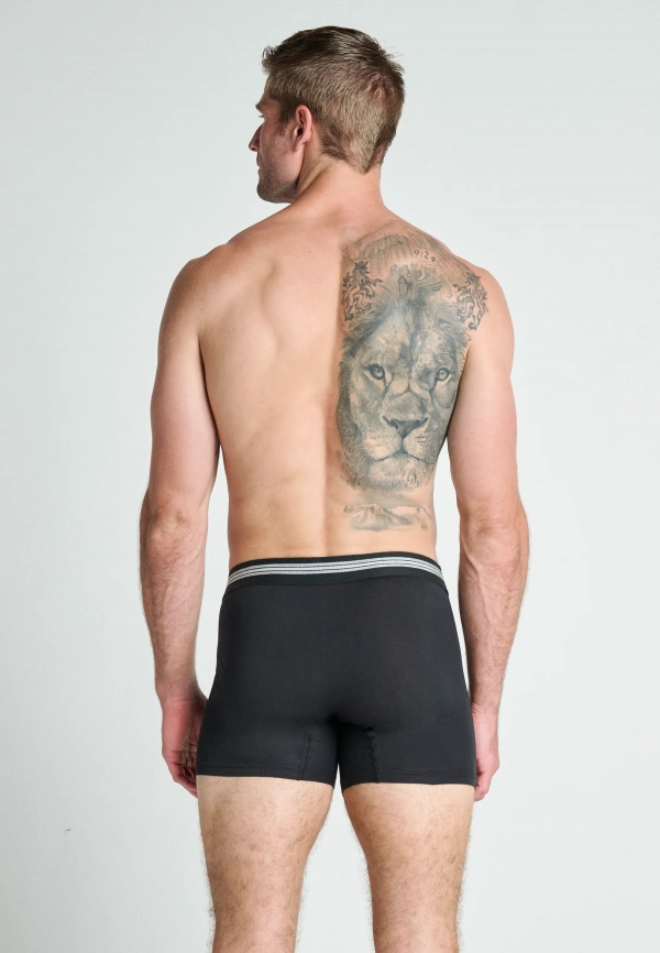 Набор мужских трусов-боксеров JOCKEY Cotton Stretch (3шт) (Черный) фото 3