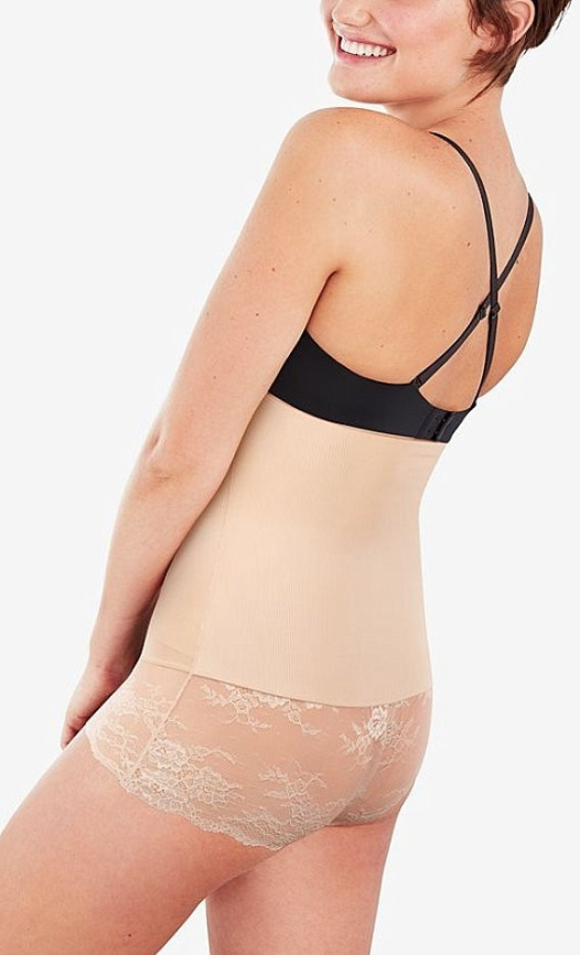 Женские трусы корректирующие MAIDENFORM Shapewear (Телесный/Кружево) фото 2