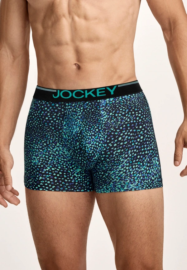 Набор мужских трусов-боксеров JOCKEY Cotton Stretch Comfort (3шт) (Зеленый) фото 2