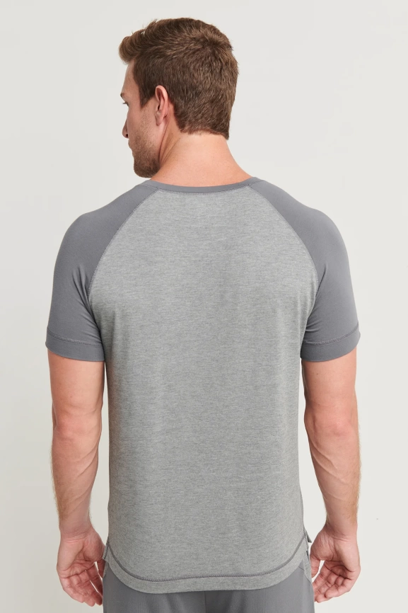 Мужская футболка JOCKEY Balance (Серый) фото 2