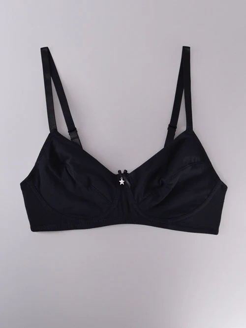 Бюстгальтер с мягкой чашкой SIELEI Naturalcotton (Nero) фото 4