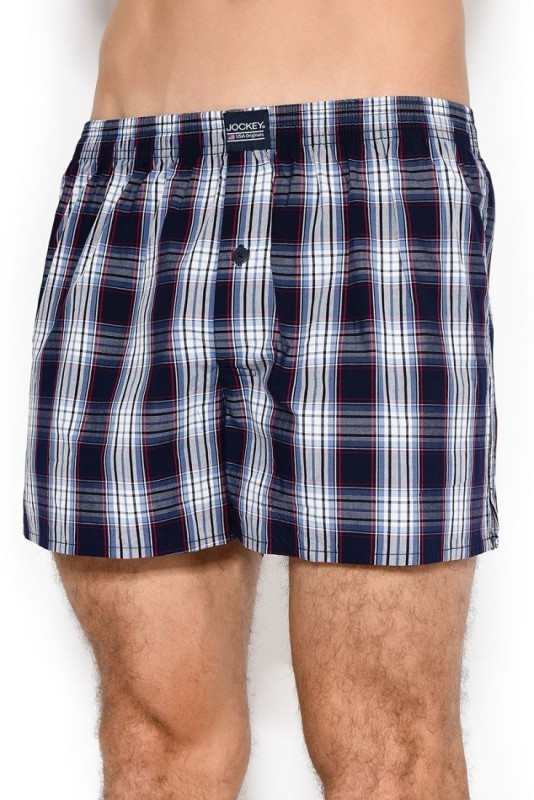 Набор мужских трусов-шорт JOCKEY Everyday Striped (2шт) (Голубой) фото 2