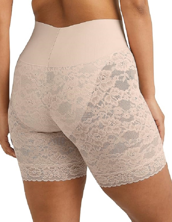 Женские панталоны корректирующие MAIDENFORM Tame Your Tummy (Песочный/Кружево) фото 2