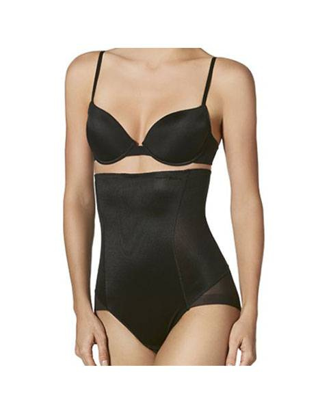 Женские трусы-слипы высокие корректирующие JANIRA Secrets (Negro) фото 1