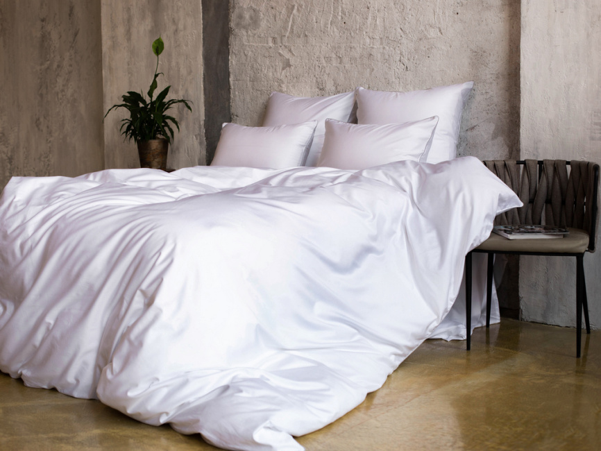 Постельное белье из сатина GERMAN GRASS Innsbruck Noble Pearl Grass (Светло-серый) фото 1