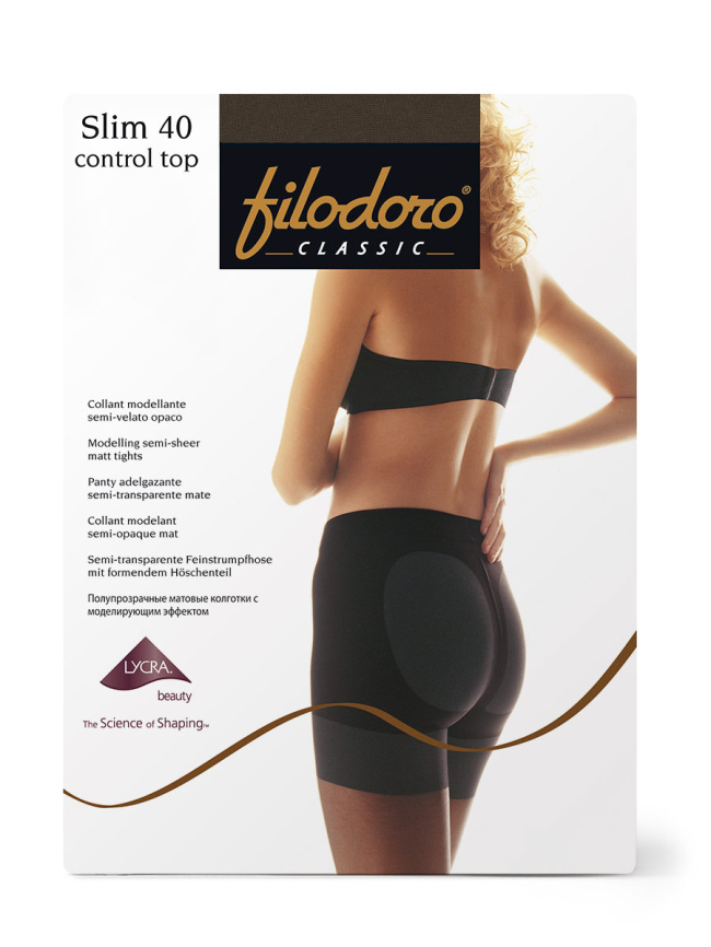 Колготки FILODORO Slim 40 Control Top (Playa) фото 3