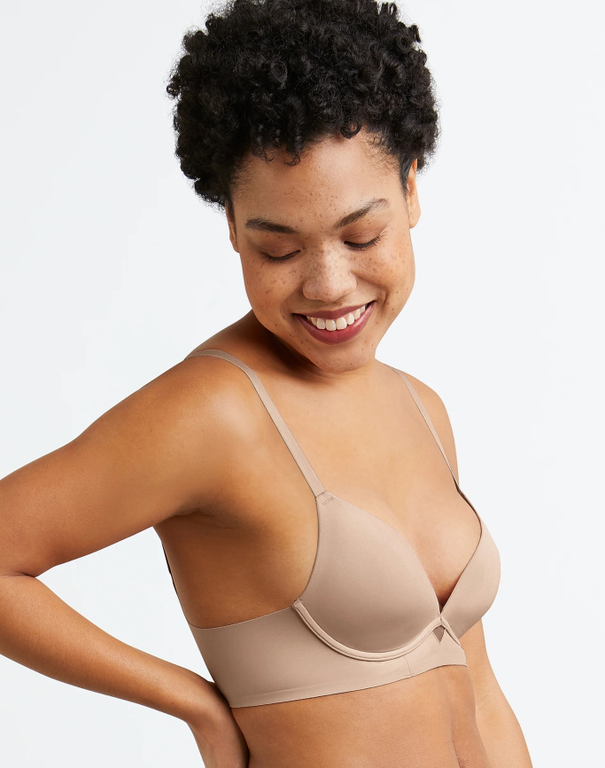 Бюстгальтер с плотной чашкой MAIDENFORM One Fab Fit (Миндаль) фото 3