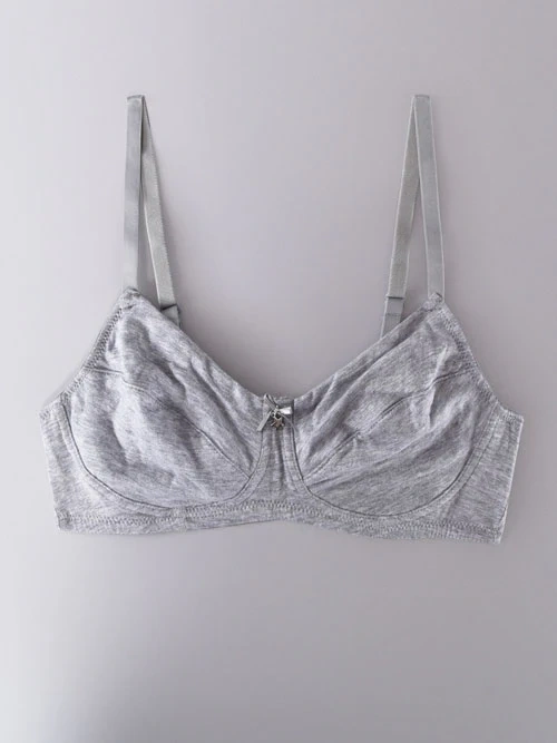 Бюстгальтер с мягкой чашкой SIELEI Naturalcotton (Grigio_melange) фото 4