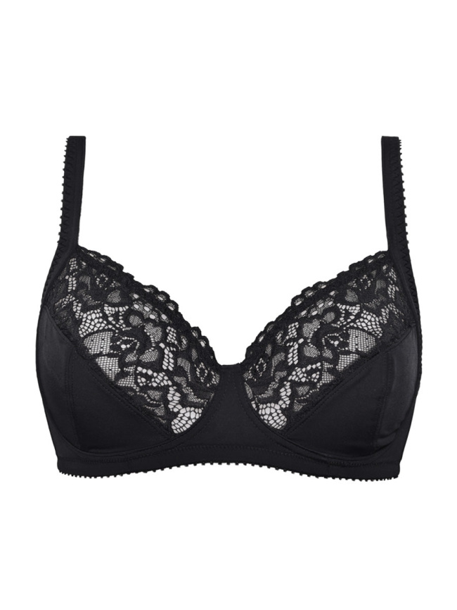 Бюстгальтер с мягкой чашкой SIELEI Donna-lace (Nero) фото 1