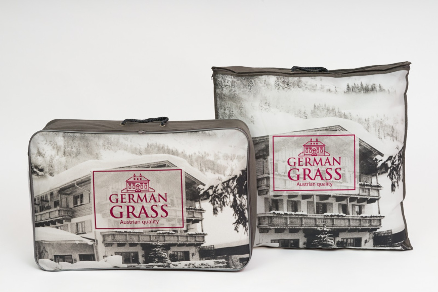 Всесезонное одеяло GERMAN GRASS Linenwash Grass (Белый) фото 5