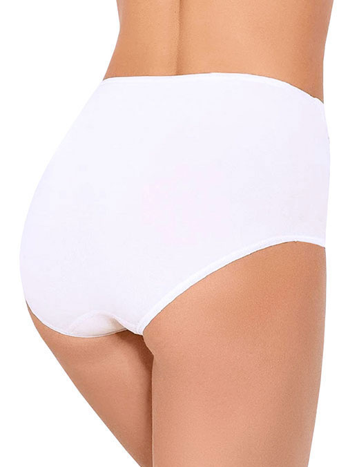 Женские трусы-слипы высокие JANIRA Charm Cotton (Blanco) фото 2