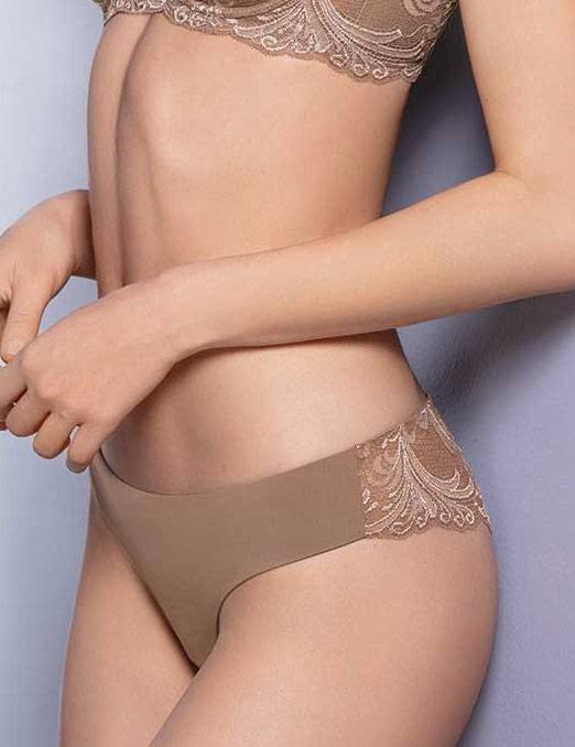 Женские трусы-бразилиана LEILIEVE Savoir Faire (Visone) фото 1