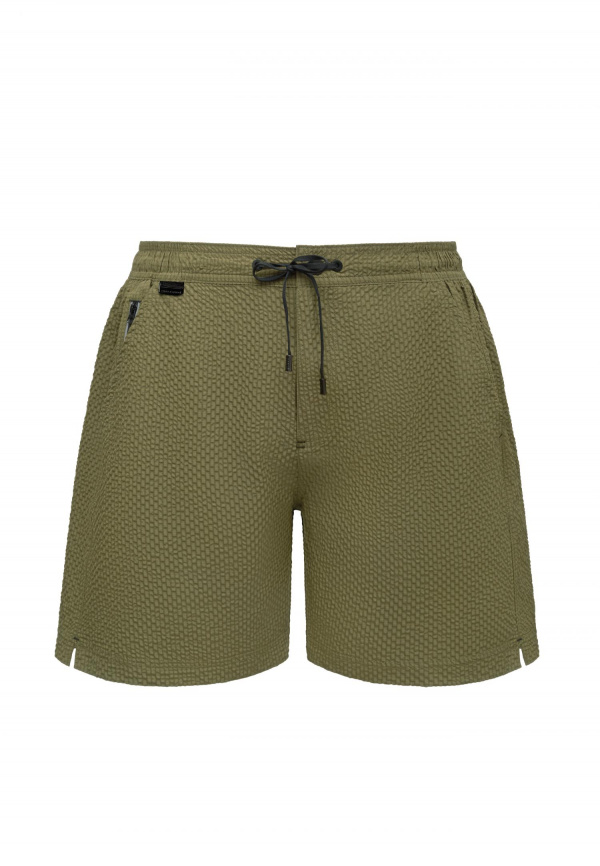 Мужские пляжные шорты MARC AND ANDRE City shorts (Хакки) фото 5