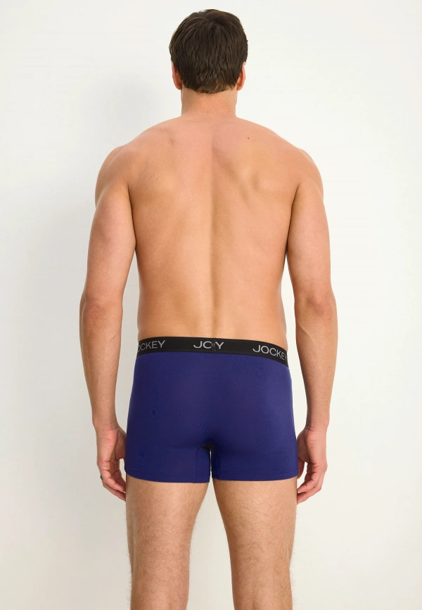 Набор мужских трусов-боксеров JOCKEY Chafe Proof Pouch (2шт) (Синий) фото 3