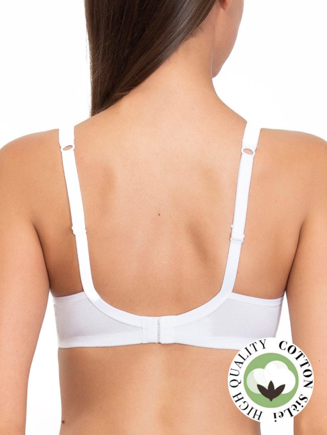 Бюстгальтер с мягкой чашкой SIELEI Naturalcotton (Bianco) фото 2