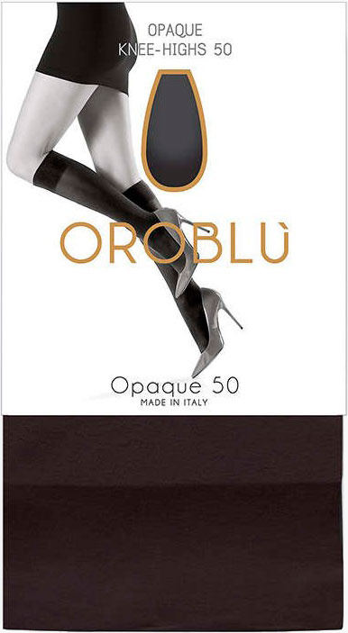 Женские гольфы OROBLU Opaque 50 (Black) фото 4