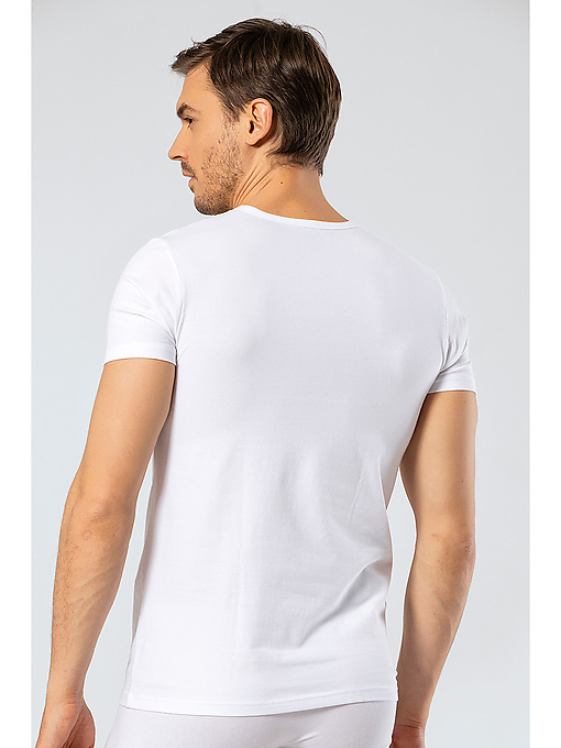 Мужская футболка CACHAREL (Белый) фото 2