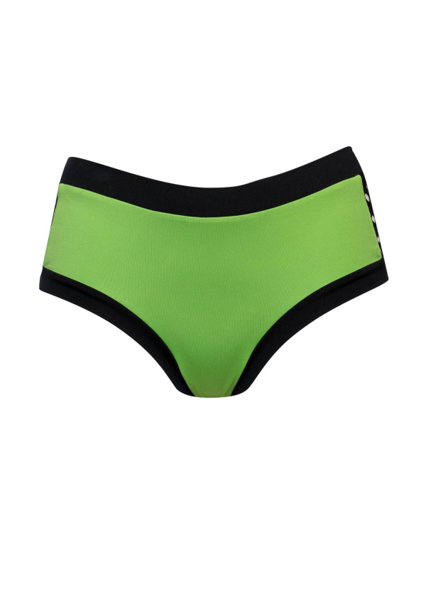 Женские плавки-слипы MARC AND ANDRE Sport Collection (Черный, Зеленый) фото 5