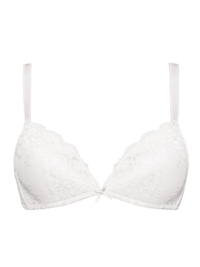 Бюстгальтер-треугольник с плотной чашкой SIELEI Wonderlace (Bianco) фото 2