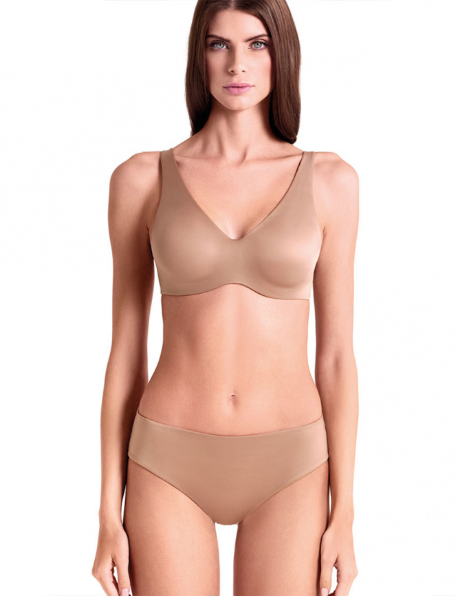 Бюстгальтер-бралетт с мягкой чашкой LORMAR Ultra (Bronze_skin) фото 3
